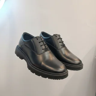 کفش رسمی مردانه مدل سامان کد6993 لژدار آسترچرم مشکی/6993