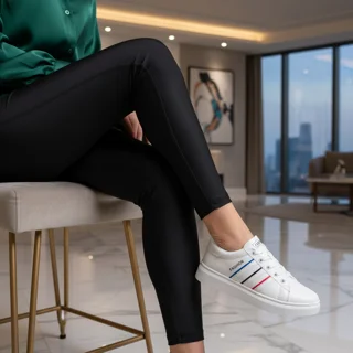 کفش اسپرت زنانه ونس fashion سفید وارداتی-7441